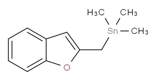(benzofuran-2-ylmethyl)trimethylstannane