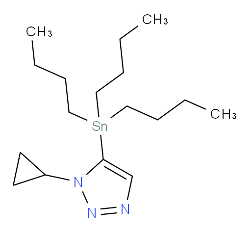 1-cyclopropyl-5-(tributylstannyl)-1H-1,2,3-triazole