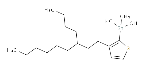 (3-(3-butylnonyl)thiophen-2-yl)trimethylstannane