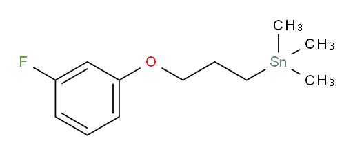(3-(3-fluorophenoxy)propyl)trimethylstannane