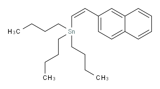 (Z)-tributyl(2-(naphthalen-2-yl)vinyl)stannane