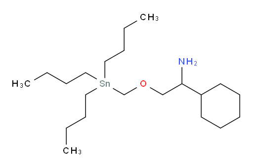 1-cyclohexyl-2-((tributylstannyl)methoxy)ethanamine