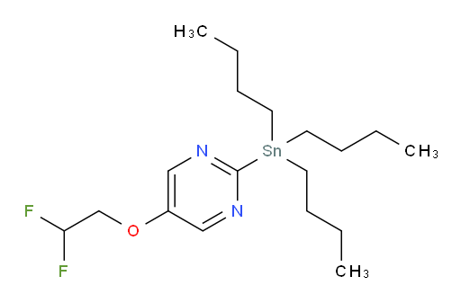 5-(2,2-difluoroethoxy)-2-(tributylstannyl)pyrimidine