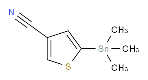 5-(trimethylstannyl)thiophene-3-carbonitrile