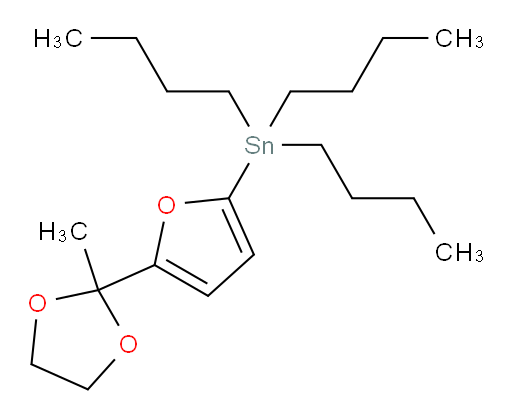 tributyl(5-(2-methyl-1,3-dioxolan-2-yl)furan-2-yl)stannane