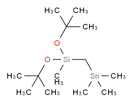 di-tert-butoxy(methyl)((trimethylstannyl)methyl)silane