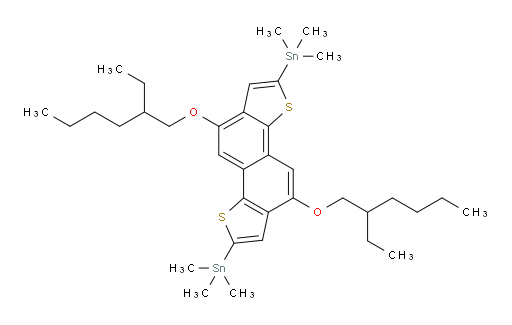 (5,10-bis((2-ethylhexyl)oxy)naphtho[1,2-b:5,6-b']dithiophene-2,7-diyl)bis(trimethylstannane)