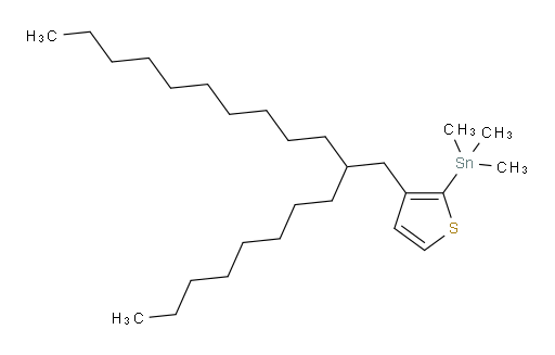 trimethyl(3-(2-octyldodecyl)thiophen-2-yl)stannane