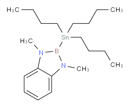 1,3-dimethyl-2-(tributylstannyl)-2,3-dihydro-1H-benzo[d][1,3,2]diazaborole