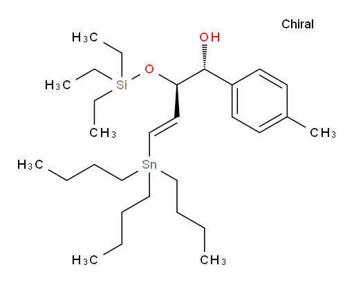 (1R,2R,E)-1-(p-tolyl)-4-(tributylstannyl)-2-((triethylsilyl)oxy)but-3-en-1-ol