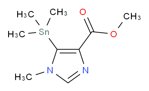 methyl 1-methyl-5-(trimethylstannyl)-1H-imidazole-4-carboxylate