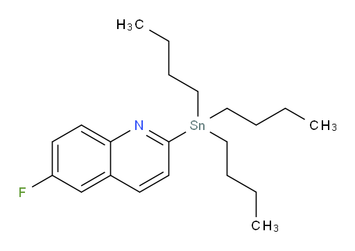 6-fluoro-2-(tributylstannyl)quinoline