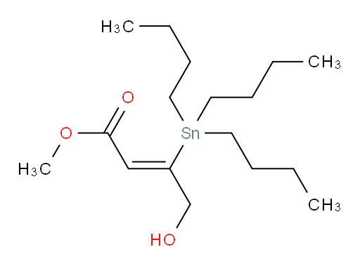 (Z)-methyl 4-hydroxy-3-(tributylstannyl)but-2-enoate