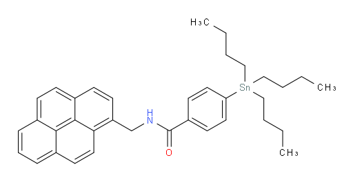 N-(pyren-1-ylmethyl)-4-(tributylstannyl)benzamide