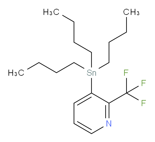 3-(tributylstannyl)-2-(trifluoromethyl)pyridine