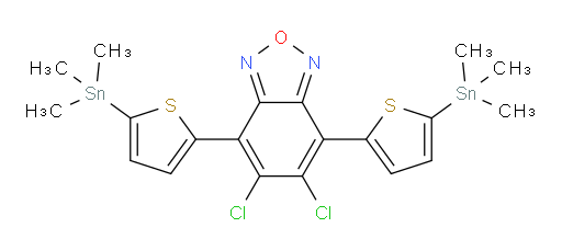 5,6-dichloro-4,7-bis(5-(trimethylstannyl)thiophen-2-yl)benzo[c][1,2,5]oxadiazole