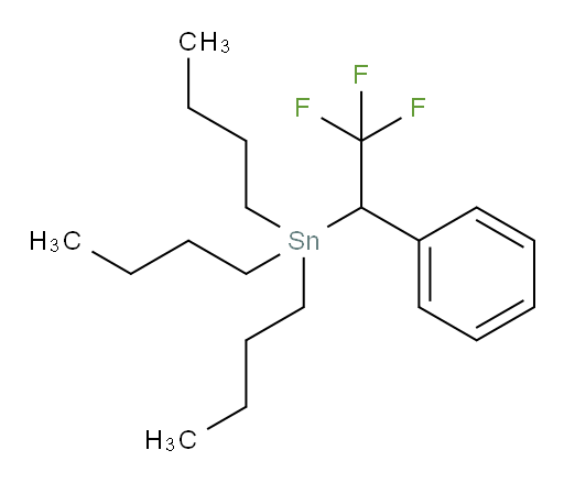tributyl(2,2,2-trifluoro-1-phenylethyl)stannane