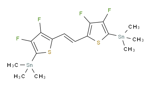 (E)-1,2-bis(3,4-difluoro-5-(trimethylstannyl)thiophen-2-yl)ethene