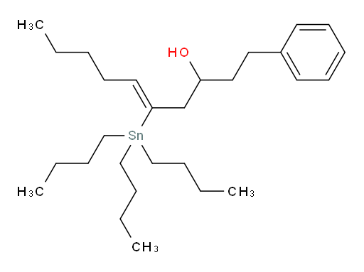 (Z)-1-phenyl-5-(tributylstannyl)dec-5-en-3-ol