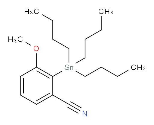 3-methoxy-2-(tributylstannyl)benzonitrile