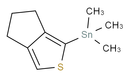 (5,6-dihydro-4H-cyclopenta[c]thiophen-1-yl)trimethylstannane