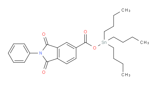 tributylstannyl 1,3-dioxo-2-phenylisoindoline-5-carboxylate