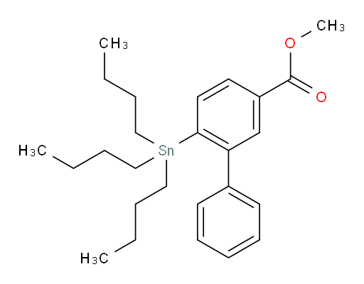 methyl 6-(tributylstannyl)-[1,1'-biphenyl]-3-carboxylate