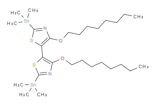 4,4'-bis(octyloxy)-2,2'-bis(trimethylstannyl)-5,5'-bithiazole