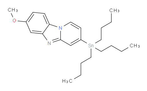 7-methoxy-3-(tributylstannyl)benzo[4,5]imidazo[1,2-a]pyridine