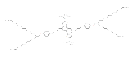 (5,10-bis(4-(4-((2-decyltetradecyl)oxy)phenyl)butyl)naphtho[1,2-b:5,6-b']dithiophene-2,7-diyl)bis(trimethylstannane)