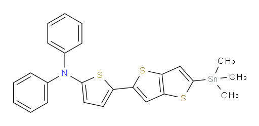 N,N-diphenyl-5-(5-(trimethylstannyl)thieno[3,2-b]thiophen-2-yl)thiophen-2-amine
