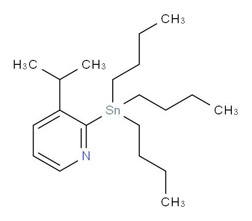 3-isopropyl-2-(tributylstannyl)pyridine