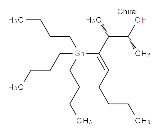 (2R,3R,Z)-3-methyl-4-(tributylstannyl)non-4-en-2-ol
