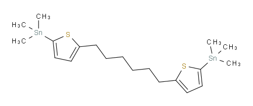 1,6-bis(5-(trimethylstannyl)thiophen-2-yl)hexane