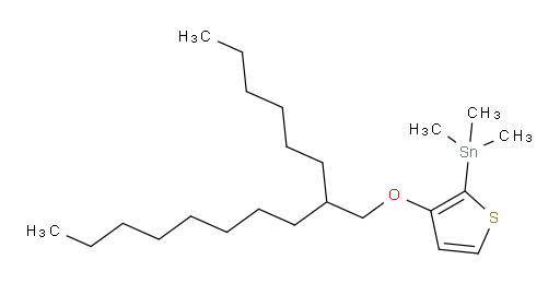 (3-((2-hexyldecyl)oxy)thiophen-2-yl)trimethylstannane
