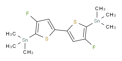 (4,4'-difluoro-[2,2'-bithiophene]-5,5'-diyl)bis(trimethylstannane)