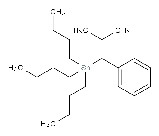 tributyl(2-methyl-1-phenylpropyl)stannane