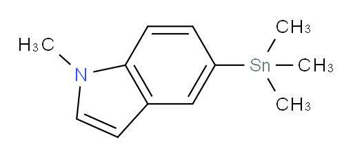 1-methyl-5-(trimethylstannyl)-1H-indole