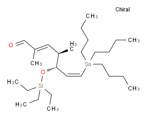 (2E,4R,5R,6Z)-2,4-dimethyl-7-(tributylstannyl)-5-((triethylsilyl)oxy)hepta-2,6-dienal