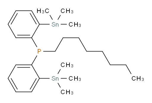octylbis(2-(trimethylstannyl)phenyl)phosphine