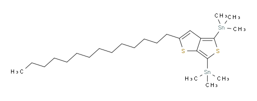 (2-tetradecylthieno[3,4-b]thiophene-4,6-diyl)bis(trimethylstannane)