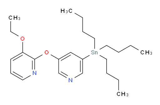 3-ethoxy-2-((5-(tributylstannyl)pyridin-3-yl)oxy)pyridine