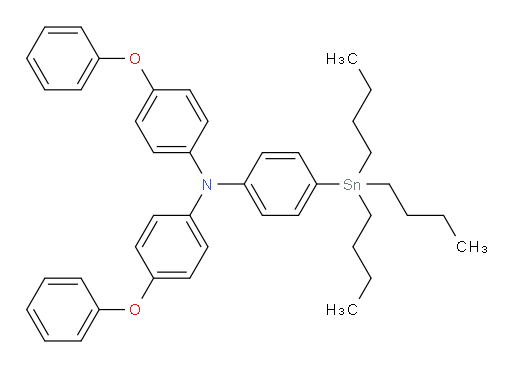 4-phenoxy-N-(4-phenoxyphenyl)-N-(4-(tributylstannyl)phenyl)aniline