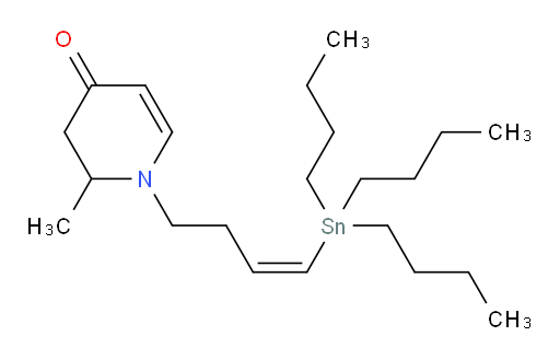 (Z)-2-methyl-1-(4-(tributylstannyl)but-3-en-1-yl)-2,3-dihydropyridin-4(1H)-one