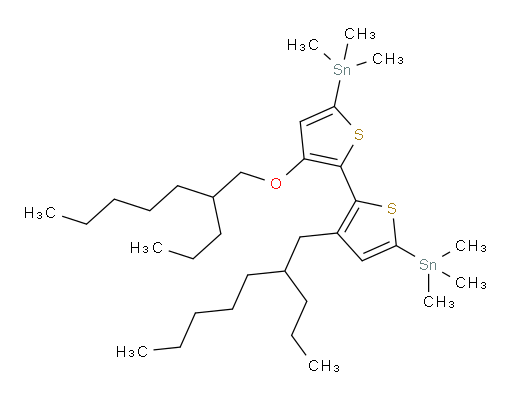 (3-(2-propylheptyl)-3'-((2-propylheptyl)oxy)-[2,2'-bithiophene]-5,5'-diyl)bis(trimethylstannane)