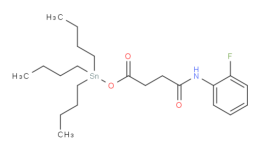 tributylstannyl 4-((2-fluorophenyl)amino)-4-oxobutanoate