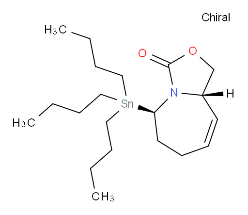 (5R,9aS)-5-(tributylstannyl)-1,6,7,9a-tetrahydrooxazolo[3,4-a]azepin-3(5H)-one