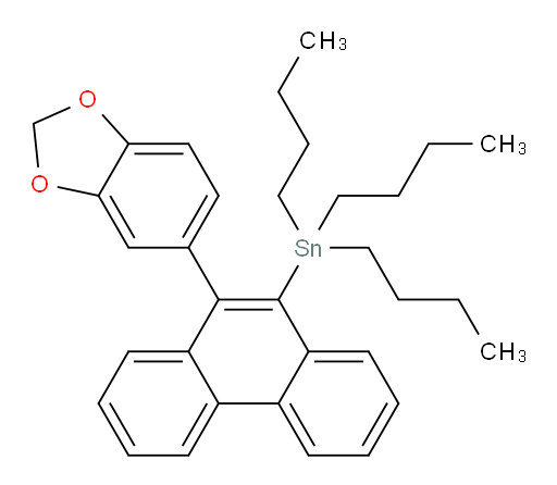 (10-(benzo[d][1,3]dioxol-5-yl)phenanthren-9-yl)tributylstannane