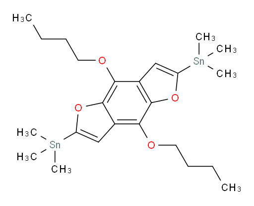 (4,8-dibutoxybenzo[1,2-b:4,5-b']difuran-2,6-diyl)bis(trimethylstannane)