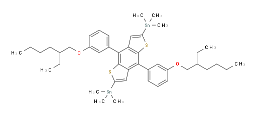 (4,8-bis(3-((2-ethylhexyl)oxy)phenyl)benzo[1,2-b:4,5-b']dithiophene-2,6-diyl)bis(trimethylstannane)